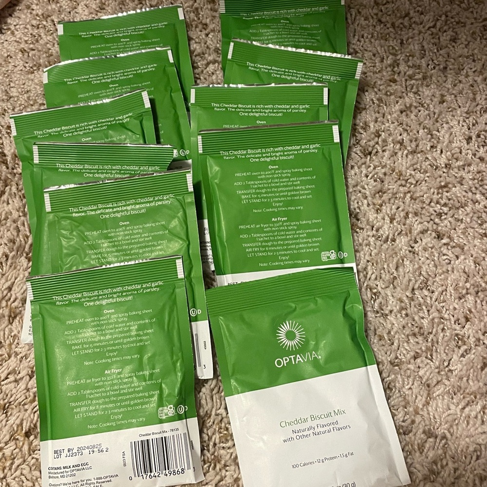 11 unexpired Cheddar Biscuit Mix